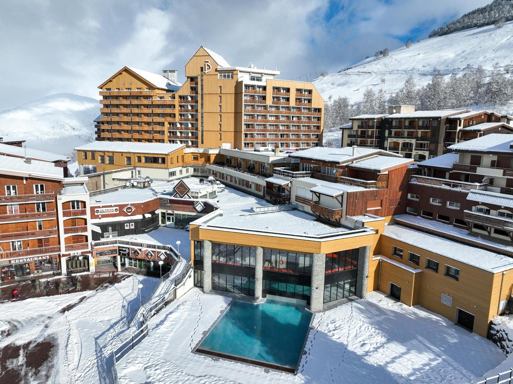Belambra Clubs Les 2 Alpes Les Cretes Hotel Les Deux Alpes Bagian luar foto
