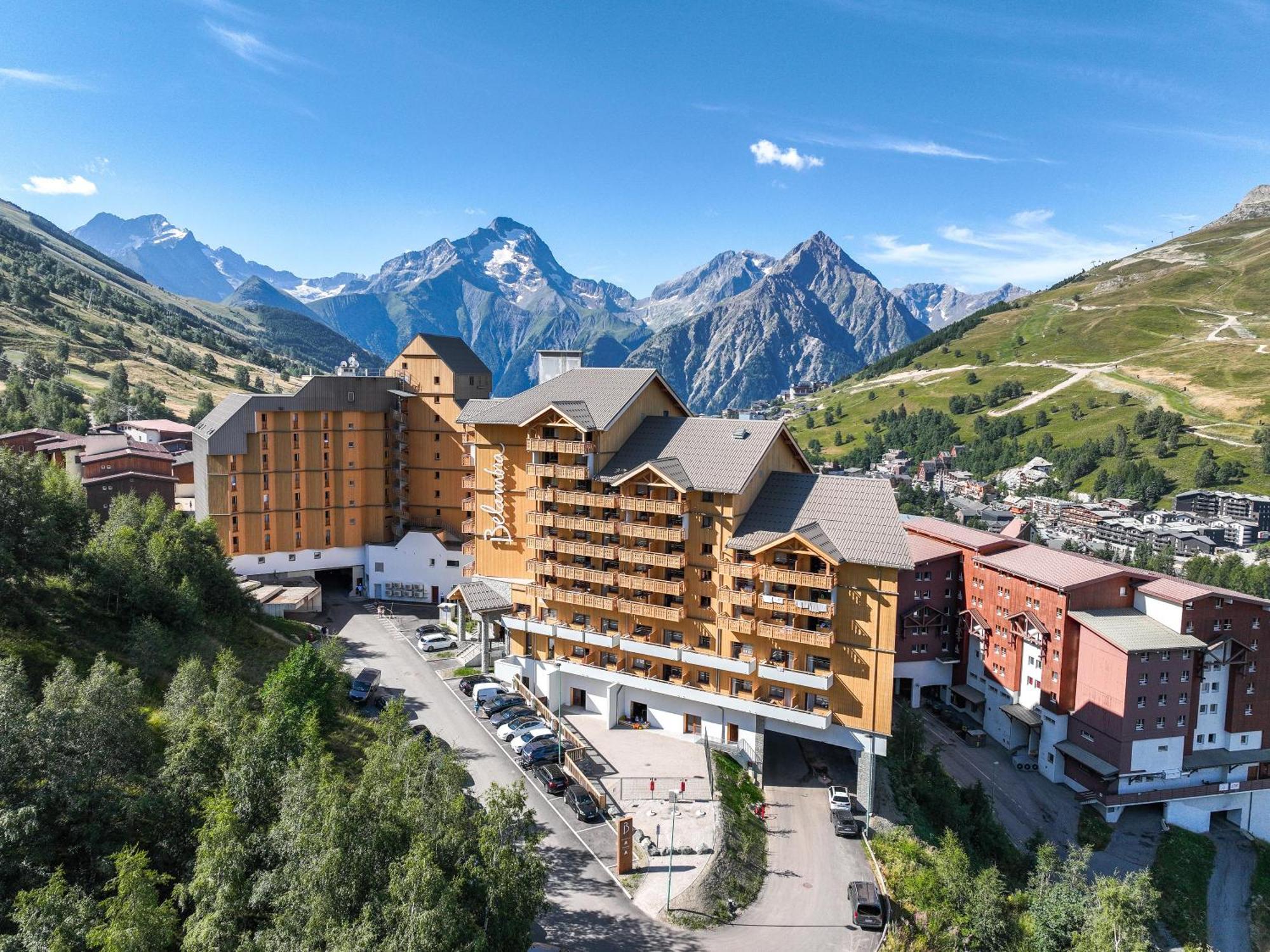 Belambra Clubs Les 2 Alpes Les Cretes Hotel Les Deux Alpes Bagian luar foto